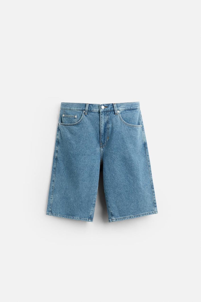 PLEASURES 2 JORTS - BLUE WASH